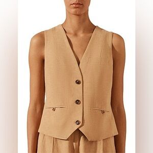 SHONA JOY AKUA TAILORED VEST